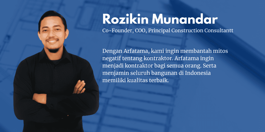 co founder kontraktor bangun rumah Arfatama